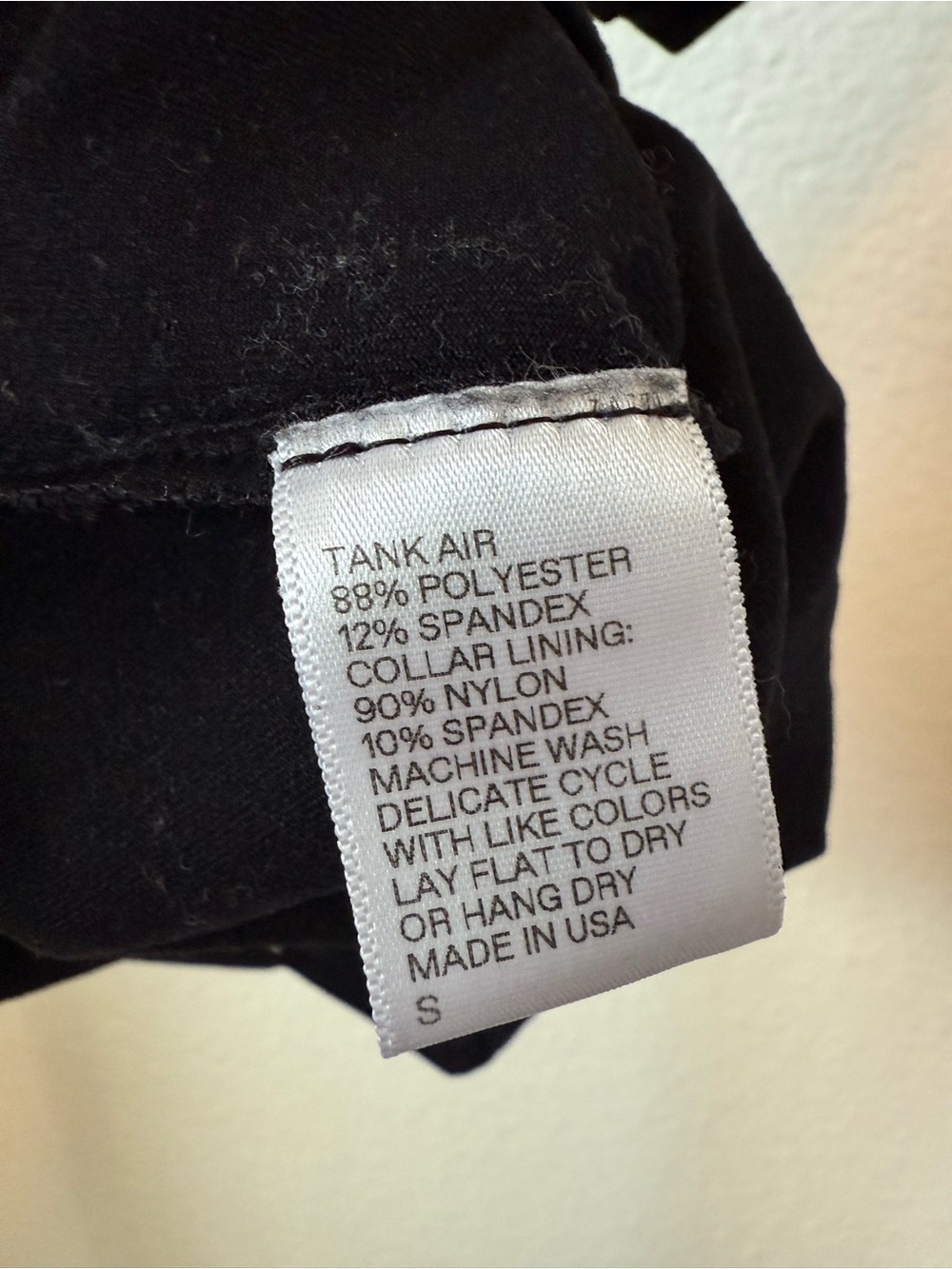 Tank Air Polo Baby Tee in Black - Picture 3 of 6